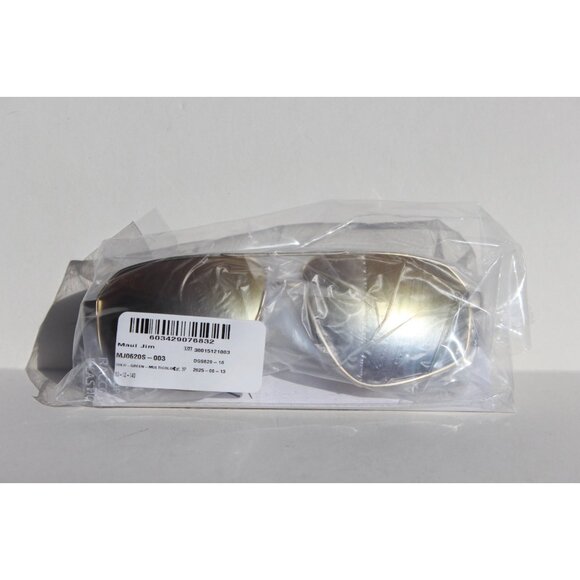 MAUI JIM Keawawa POLARIZED Sunglasses DGS620-16 Gold/Green Multicolor Mirror NEW - Picture 2 of 14